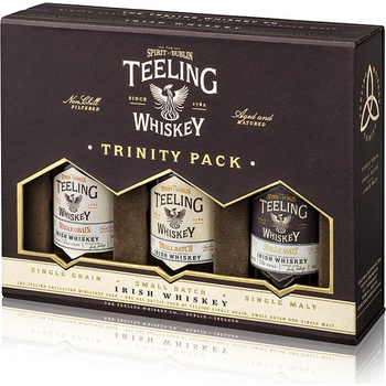 Teeling Whiskey Trinity Pack 46% 3 x 0,05 l (set)