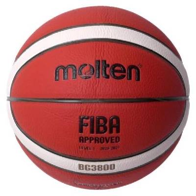 Баскетболна топка Molten B7G3800, FIBA Approved, Кожена, размер 7