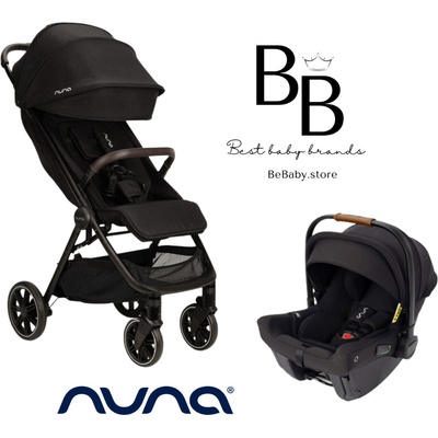 Nuna Set Sport TRVL lx a autosedačky Pipa URBN TRVL™ lx caviar 2025