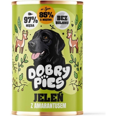 Dobry Pies Jeleň s amarantom 400 g