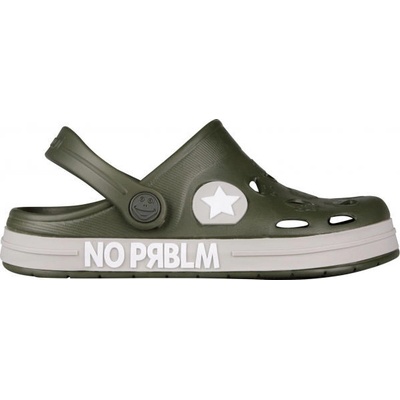 Coqui FROGGY dětské pantofle khaki – Sleviste.cz