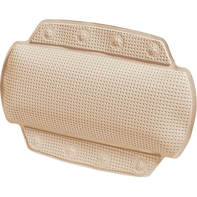 Spirella polštář do vany ALASKA, béžová, PVC, 32 x 23 cm 10_70527