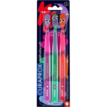Curaprox CS 5460 Ultrasoft Okatá edícia 3 ks