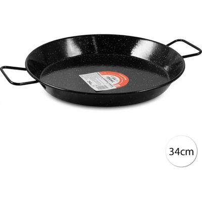 Garcima 13387 Smaltovaná paella panvica 34 cm