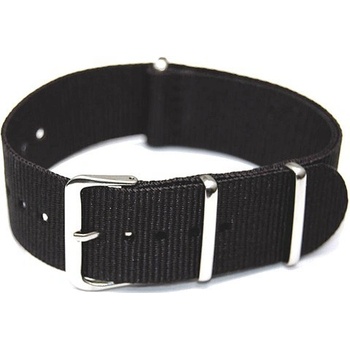 NATO Strap Černá NTS001 šíře