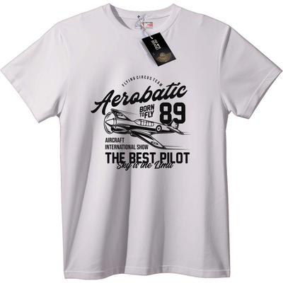 NOONEBRAND Тениска Акробатичен Пилот - XL, Black