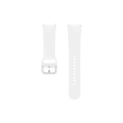 Каишка Samsung SPORT BAND 20mm M/L WHITE ET-SFR91LWEGEU (SPORT BAND 20mm M/L WHITE ET-SFR91LWEGEU)