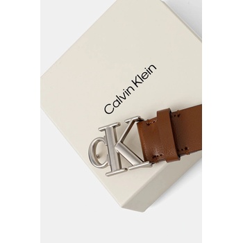 Calvin Klein Кожен колан Calvin Klein мъжки в черно LV04D7016G (LV04D7016G)