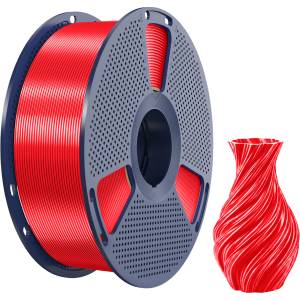SUNLU Silk PLA+ 2.0 Luxury Bright Red - 1, 75 mm / 1000 g (6933582327736)