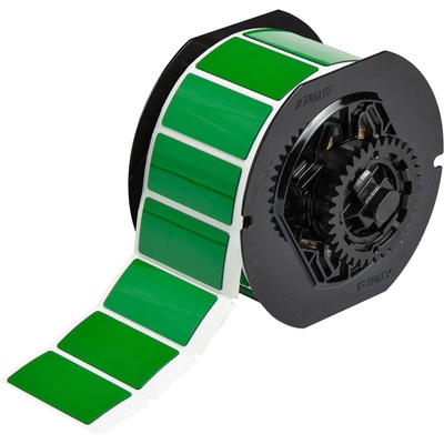 Brady B30EP-173-593-GN / 118030, Raised Profile Labels, 50.80 mm x 25.40 mm (118030)