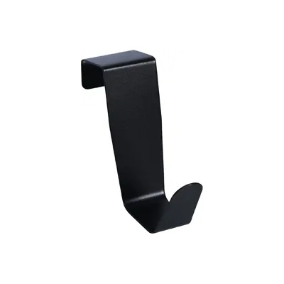 BISK ЗАКАЧАЛКА КУКА trendy ЗА ВРАТА ЧЕРНА 2БР/ОП (71108284)