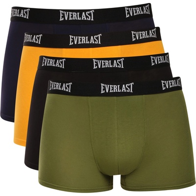Everlast Комплект от четири - мъжки боксерки Everlast многоцветни Everlast | Cheren Sin Zelen Zhalt Mnogotsveten | МЪЖЕ | M