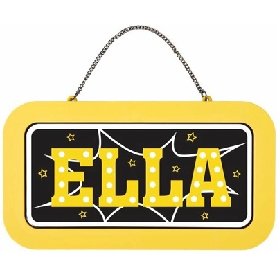 Neonová cedulka se jménem - Ella