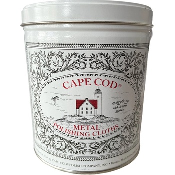 Cape Cod Кърпи за полиране на метал Cape Cod в икономичен тенекиен контейнер