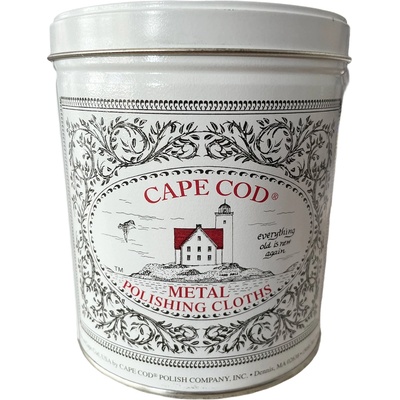 Cape Cod Кърпи за полиране на метал Cape Cod в икономичен тенекиен контейнер