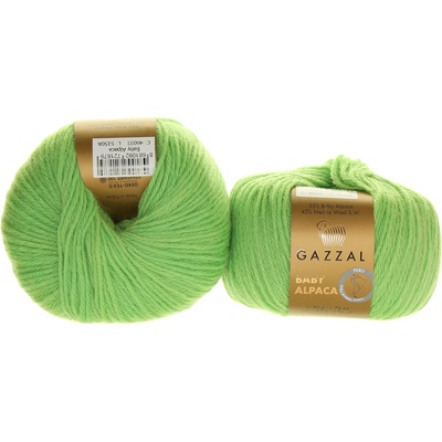 Gazzal Baby Alpaca 46033 světle zelená
