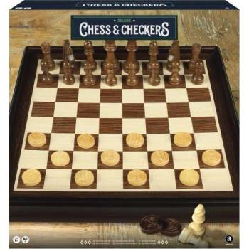 Merchant Ambassador Комплект за шах и дама, дървен (gf2203)