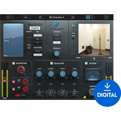 Kit Plugins BB Chamber A Reverb Digitálny produkt