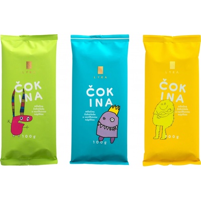 Lyra Čokina s vanilkovou náplní 100 g