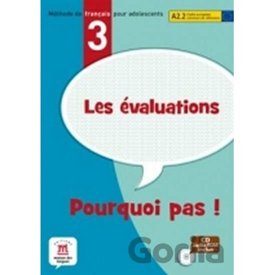 Pourquoi Pas 3 (A2.2) – Les évaluations + CD-Rom - Klett