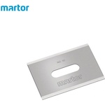 MARTOR Резервно острие за макетен нож / Martor 92.66 / правоъгълно (MRTR 92.66)