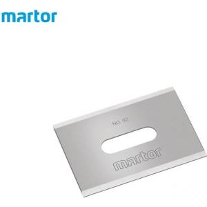 MARTOR Резервно острие за макетен нож / Martor 92.66 / правоъгълно (MRTR 92.66)