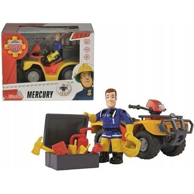 Simba Požárník Sam Quad Mercury s figurkou SI-9257657