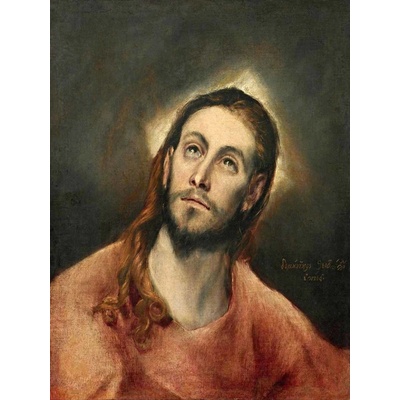 Kristus modlicí se (ikona 321) El Greco Rozměry cm: B - 10x14cm