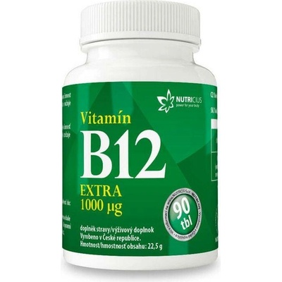 Vitamín B12 EXTRA 1000 µg 90 tablet