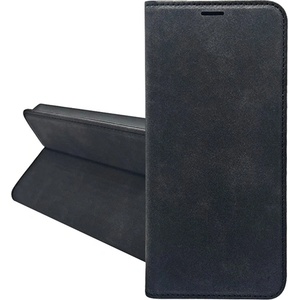 Gigapack Samsung S25 Ultra GIGAPACK Ток за поставяне, кожен ефект FLIP, премиум, ЧЕРЕН GP-171688 (GP-171688)