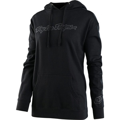 Troy Lee Designs Hoodie Signature Black / Reflective Silver