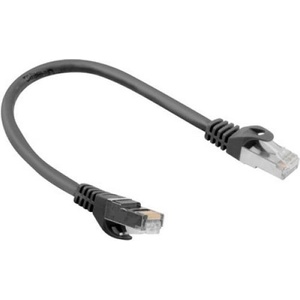 Lanberg patch cord CAT. 6 FTP 0.25m, black (PCF6-10CC-0025-BK)
