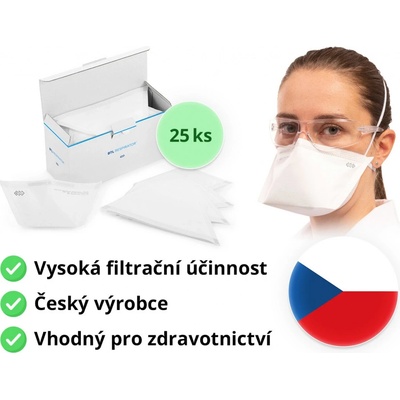 BTL FLAT-FIT Healthcare respirátor FFP2 25 ks – Zboží Mobilmania