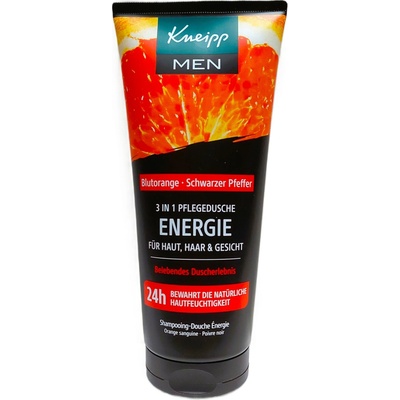Kneipp Men Only 2.0 2 in 1 sprchový gel na tělo i vlasy 200 ml M