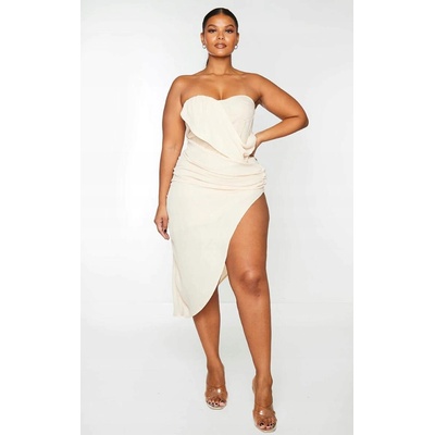 Prettylittlething koktejlové šaty klasického strihu