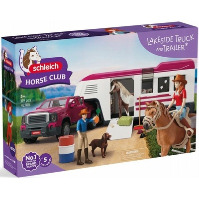 SCHLEICH HORSE CLUB Nákladné Lakeside s prívesom pre kone 42705