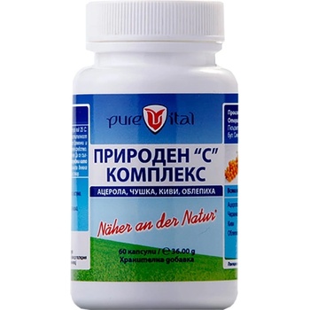 Image 1 of Vitalis Pharma Природен "С" Комплекс [60 капсули]