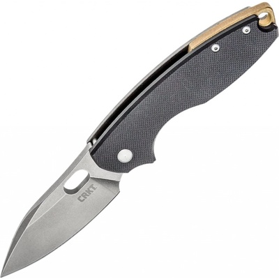 CRKT PILAR III BLACK WITH SILVER D2 BLADE STEEL CR-5317D2