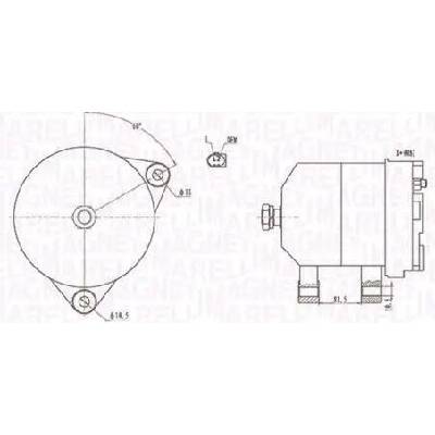Generátor MAGNETI MARELLI 063731915010