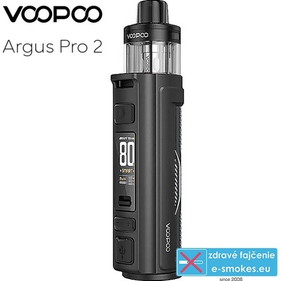 VooPoo Argus Pro 2 Pod Kit 3000 mAh Spray Black 1 ks