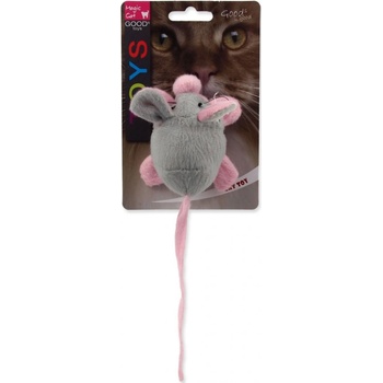Magic Cat myška hrkajúca s catnipom 22,5 cm Šedá