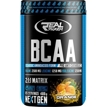 REAL PHARM BCAA Instant Powder [400 грама] Портокал