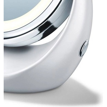Beurer Козметично огледало Beurer BS49 2 в 1, нормално и с 5 степенно увеличение, 12 LED диода, диаметър 11см
