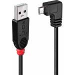 Lindy Кабел Lindy, от USB-A(м) към USB Micro B(м), 2m, черен (LNY-31977)