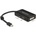 Delock мини DisplayPort към DisplayPort / HDMI / DVI адаптер 0.16 m черен