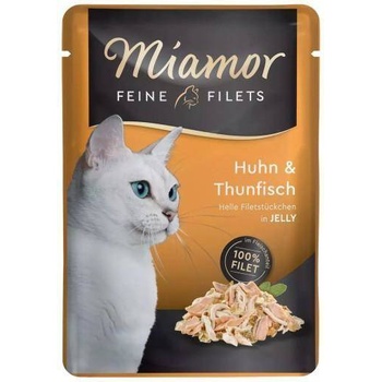 Miamor Feine Filets kura & tuniak v želé 100 g