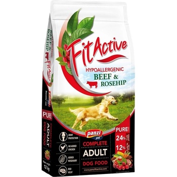 FitActive Pure Hypoallergenic hovädzie šípky 12 kg