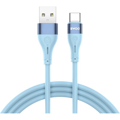 Bwoo X280C USB - USB-C 1m modrý