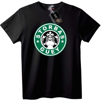 NOONEBRAND Тениска Storbass Guey - M, White