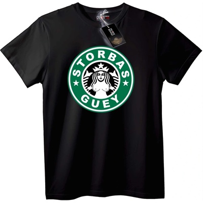 NOONEBRAND Тениска Storbass Guey - M, White